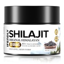 Shilajit Resin, Shilajit pour hommes et femmes, Shilajit Pure Himalayan Organic - 600mg Potency Gold Grade, avec 85+ Trace Minerals, Fulvic & Humic Acid, pour l'endurance, l'immunité et la force, 50 portions (30g)