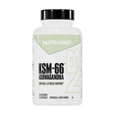 NutraBio Ashwagandha KSM-66-Supplément à base de plantes Ashwagandha pour le stress, l'humeur et la performance