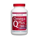 Dr Sinatra Omega Q Plus 100 Resveratrol – Omega-3 supplément soutient la santé cardiaque et fournit une puissance antioxydante avec 100mg de CoQ10 et Resveratrol (180 softgels)