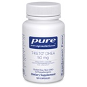 Encapsulations pures DHEA 7-Keto 50 mg Unique DHEA Metabolite Supplément pour soutenir la thermogenèse et la composition corporelle saine*