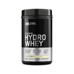Nutrition optimale Platine Hydrowhey poudre de protéines, 100% hydrolysée poudre de protéines de lactosérum, saveur: vanille de vélocité, 20 portions, 1,76 livres (paquetage mai vary)