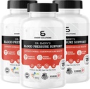 Dr. Emery's Blutdruckunterstützungsergänzung mit Magnesium, Zink, Vitamin D3, & Kalium, Vegan-Approved, Sugar-Free, Formuliert von Clinical Pharmacist, 360 Kapseln, 90 Tage Versorgung