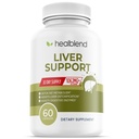 Soutien du foie - supplément de chardon et de zinc naturel - aide à détox et à nettoyer le foie, soutient la santé digestive et la désintoxication - 60 capsules de légumes (30 jours d'approvisionnement)