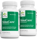 Terry Naturally SinuCare - Bronchial Wellness Support Supplement - Gesunde Sinus Aid - Nahrungsergänzungsmittel zur Unterstützung gesunder Lungen - 60 Softgel (2 Pack)