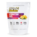Ryno Puissance Hydratation Combustible Electrolyte Mélange de boissons 2 lb (20 portions) 'Fruit Punch' - Formule d'électrolyte avancée + BCAA - Sans gluten - Récupération d'énergie soutenue et de muscles