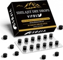 Shilajit gouttes sèches, supplément Shilajit, 18000 Mg biologique Shilajit puissance maximale, booster d'énergie, la nature de grade or Shilajit pour le soutien énergétique, 1 paquet de 30 comtes