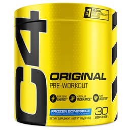C4 Original Pre-Workout Powder For Endurance, Focus & Performance with 150mg Caffeine, Beta-Alanine, Creatine, Sugar Free Pre-Workout for Men & Women, 30 Servings, Frozen Bombsicle