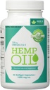 Manitoba Harvest Hanf Seed Oil Softgels, 2,475mg pflanzliche Omegas 3,6 & 9 pro Portion einschließlich GLA, Fish Oil Alternative, 60ct (Pack von 12)