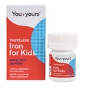 Fer sans goût pour les enfants + tout-petits- 4 mois d'approvisionnement- Pas d'édulcorants, de saveurs ou de conservateurs. Ajouter aux boissons ou aux aliments. Supplément de fer pour enfants pur et sans saveur.