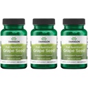 Swanson Grape Seed Heart Antioxidant Free Radicals Gesunde Blutdruckunterstützung Polyphenole OPCS Kräuterergänzung 380 mg 100 Kapseln (3 Pack)