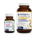 Groupe Métagénique - UltraFlora Femmes et OmegaGenics EPA-DHA 720-30 Compte de UltraFlora Femmes pour la santé vaginale - 120 Softgels de EPA-DHA 720 pour la santé cardiaque, musculo-squelettique, immunitaire