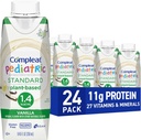 Kompletter Pädiatrische Standard 1.4mL, pflanzenbasierter ernährungsphysiologischer Komplett Shake, Tube Feeding Formula, Vanilla Flavor, 24 Pack