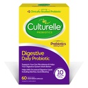 Culturelle Daily Probiotique, Capsules de santé digestive, 60 Nombre
