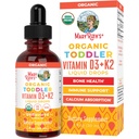 MaryRuth Bios Vitamin D3 | Vitamin K2 | Vitamin D3 K2 Tropfen | K2 D3 Vitamin-Flüssig-Ergänzung für Kleinkinder | Kinder-Ergänzung für die Calciumabsorption Starke Knochen | Vegan | Glutenfrei | 1 Fl Oz