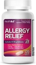 HygièneA2Z Hydrochlorure de Fexofenadine 180mg, Antihistamine pour le soulagement de l'allergie, Antihistamine pour le soulagement de l'allergie 24h/24 (120 Nombre (paquet de 1))