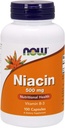 MAINTENANT Aliments - Niacine vitamine B-3 500 mg. - 100 Capsules ( Multi-Pack)