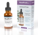 NASALFRESH MD - Eucalyptus Essential Oil - Nasal Bewässerung - Congestion Relief - Nasal Wash Additive - High Grade Essential Oil - Cleanses & Moisturizes Nasal Passages - 1oz