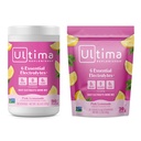 Ultima Replenisher Mélange de poudre d'électrolyte – Sans sucre – Cimonade rose, 90 boîtes de service et 20 sacs à bâton – 6 électrolytes et minéraux – Keto Friendly, Vegan, Non-OGM