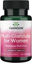 Swanson Multi-GLANDULAR for Women 60 Cap