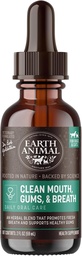 Earth Animal Apothecary Liquid Supplement - Sauberer Mund, Gums & Atem Kräuter Heilmittel für Hunde & Katzen - 2 fl oz