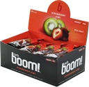 Boom Nutrition - Gel d'énergie de carbure - Gels d'énergie aromatisés aux fruits - Gel d'entraînement - Gel d'énergie pour le vélo - Gel de course - Gel d'énergie naturelle - Kiwi fraise (24 Pack)