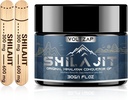 Résine biologique Shilajit Pure Himalayan: Potence maximale Résine biologique naturelle Shilajit avec 85+ Support Système immunitaire de métabolisme