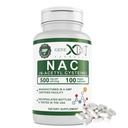 Genex Formeln NAC 500mg (100 Kapseln) N-Acetyl Cystein, unterstützt Lebergesundheit - Non-GMO, Glutenfrei, Vegan (3 Monate Versorgung)
