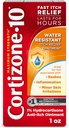Cortizone-10 Résistance maximale à l'eau Relief de démangeaison, 1 % Hydrocortisone, Fast-Acting, Crème anti-démangeaison pour les morses de bogues, Rash, Eczema, Psoriasis, Poison Ivy, Chêne, Sumac et plus, 1 oz