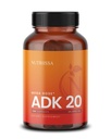 Nutriissa ADK 20 - Immun- und Knochengesundheitsunterstützung mit Vitaminen A, D & K (25.000 IU) - 4-Monatsversorgung - EPEB zertifiziert für Reinheit & Potenz - 120 Vegankapseln