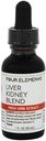 Mélange de rein du foie Teinture à base de plantes Quatre éléments Herbes organiques 1 oz Liquide