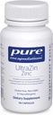 Encapsulations pures Zinc UltraZin Rehaussé Absorption Minéral Support pour le métabolisme et la santé immunitaire*
