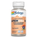 SOLARAY Lutéine triple force Yeux, 18 mg Supplément de soutien pour la santé oculaire et maculaire avec lutéine et zéaxanthine naturelles non OGM (60 CT)