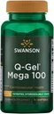 Swanson Q-Gel Mega 100 100 Milligrammes 60 gels