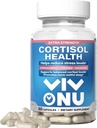 VivoNu Cortisol Health - Hilft gesunden Energie, Balanced Cortisol Response, Relaxation & Deep Sleep - Ashwagandha | L-Theaine | Magnesium - Non-GMO – 60 Kapseln