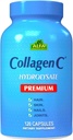 ALFA VITAMINS CollagèneC Hydrolysate supplément alimentaire Premium avec vitamine C, soutient la peau, les cheveux, les ongles et la santé des os, améliore la production de collagène, collagène peptides pour rajeunissement, 120 capsules