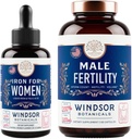 Liquid Iron Folic Acid VIT C and Male Fertility Supplément Soutien à la grossesse