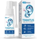 TUHIMO Acouphène Relief pour les oreilles à sonnerie, les gouttes d'acouphène Relief Ear, le bruit d'oreille et améliorer l'audition,30ml