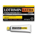 Lotrimin Crème de démangeaison ultra-fongique avec chlorhydrate de buténafine, traitement de démangeaison de jock pour les hommes, les femmes et les enfants de plus de 12 ans, 1,1 oz Tube