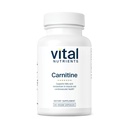 Nourriments vitaux Carnitine 500mg de L-Carnitine Supplément pour le soutien de la santé cardiaque