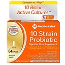 Membres marquent 10 souches probiotiques (84 nombre) (2 paquets)