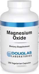 Douglas Laboratories Magnesiumoxid | unterstützt normale Herzfunktion und Knochenbildung* | 250 Kapseln