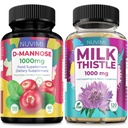 D Mannose 1000 mg et chardon 1000 mg 120 capsules