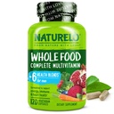 NATURELO Multivitamines pour hommes - Multivitamines pour hommes avec vitamines, minéraux - 120 Capsules végétariennes pour l'énergie, le cerveau, le coeur, la santé des yeux*