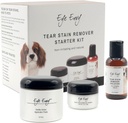 Eye Envy Dog Tear Stain Remover Starter Kit. 100% natürlich, sicher. Enthält: Stain Solution, Applicator Pads, und Stain Powder. Tear Stain Treatment Kit. dauert 30-45 Tage. Made in USA