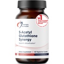 Designs für die Gesundheit S-Acetyl-Glutathion-Synergie - 200 mg S-A-GSH mit NAC + Vitamin B6 - Nicht-GMO-Antioxidans Ergänzung zur Unterstützung der normalen Entgiftung (60 Kapseln)
