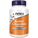 JETZT Ergänzungen, Acetyl-L Carnitin 500 mg, Aminosäure, Gehirn und Nervenzellfunktion*, 100 Veg Kapseln