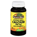 Mélange naturel Oyster Shell Calcium 500 mg + D - 100 comprimés, boîte de 2