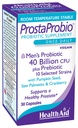 ProstaProbio Men’s Daily Probiotic – 10 Strains mit Prebiotic, Kürbis Seed, Saw Palmetto & Cranberry | 30 Einmal täglich vegetarische Kapseln für Prostata & Urinary Wellness Support
