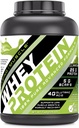 Amazing Muscle 100% Whey Protéine Poudre *Formule évoluée avec la protéine Whey Isolate comme ingrédient primaire avec concentré de protéines de lactosérum ultra filtré ( Matcha japonais, 5 Lb)